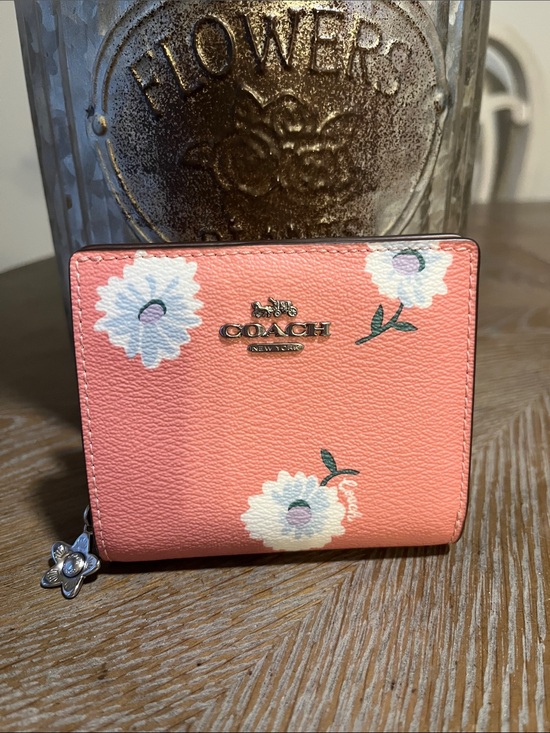 Coach Handbags - New without tags. Comes with box. Coach Pink Floral Compact Wall